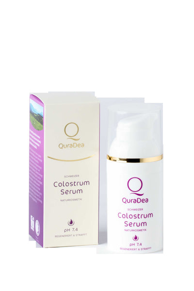 QuraDea Colostrum regenerating nourishing serum with organic colostrum, 30 ml.