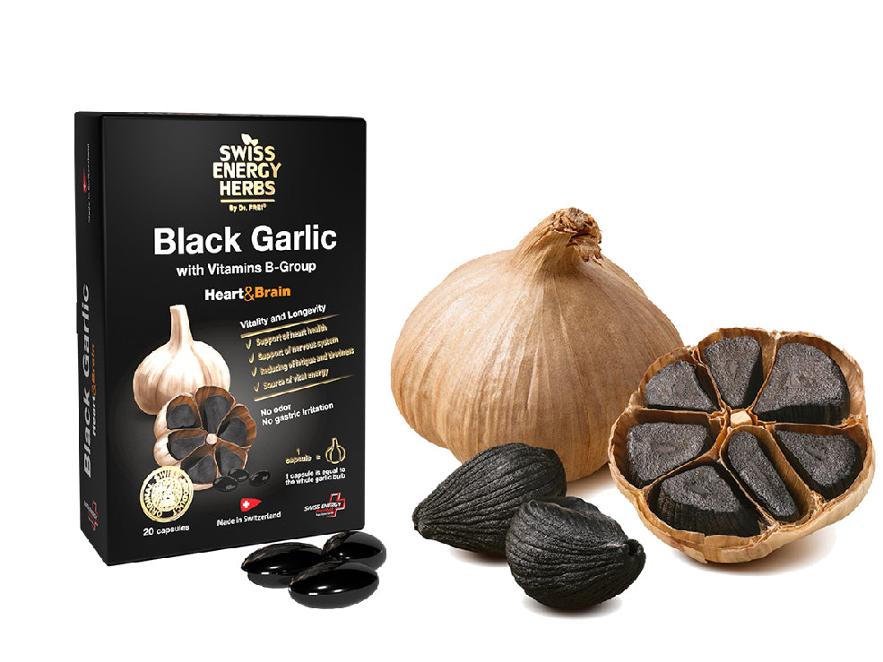 Swiss Energy Black Garlic Swiss Herbs