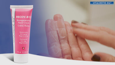 Vitacreme B12 RECOV-B12 Bioregenerative Hand Cream regenerating and moisturising, 75 ml.