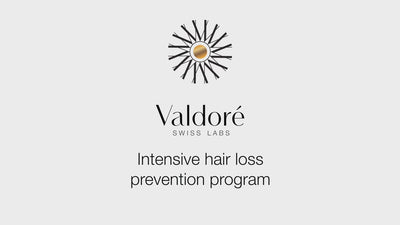 VALDORÉ – programma di trattamento intensivo per la prevenzione della caduta dei capelli a base di cellule staminali vegetali