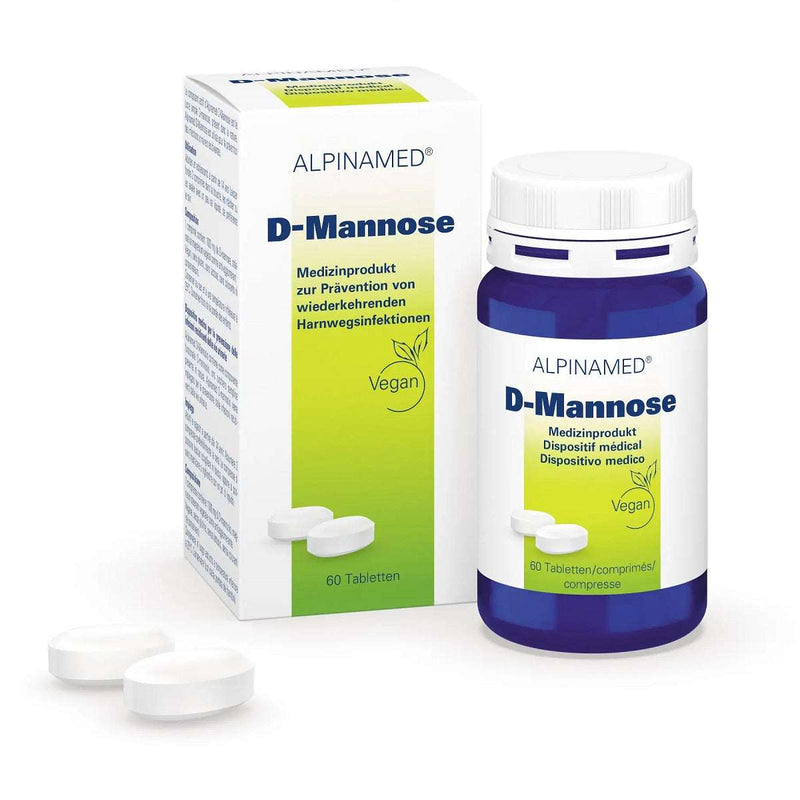 Alpinamed D-Mannose urinary tract infection prophylactic product, 60 tablets