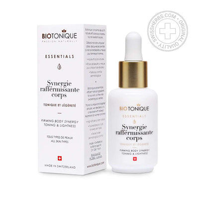 BIOTONIQUE ESSENTIALS active body serum for cellulite and stretch marks based on essential oils