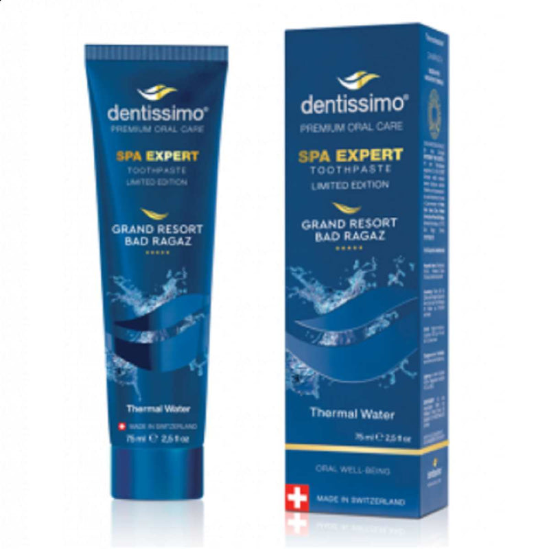 Dentissimo SPA EXPERT with Thermal Water remineralizing toothpaste, 75 ml.