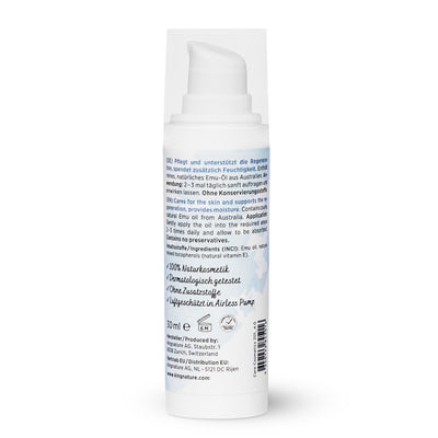 Kingnature Emu Oil, moisturizing and anti-inflammatory cream with emu oil, 30 ml.