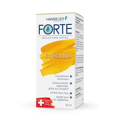 HÄNSELER Forte Curcuma extract with anti-inflammatory and antioxidant effects, 50 ml.