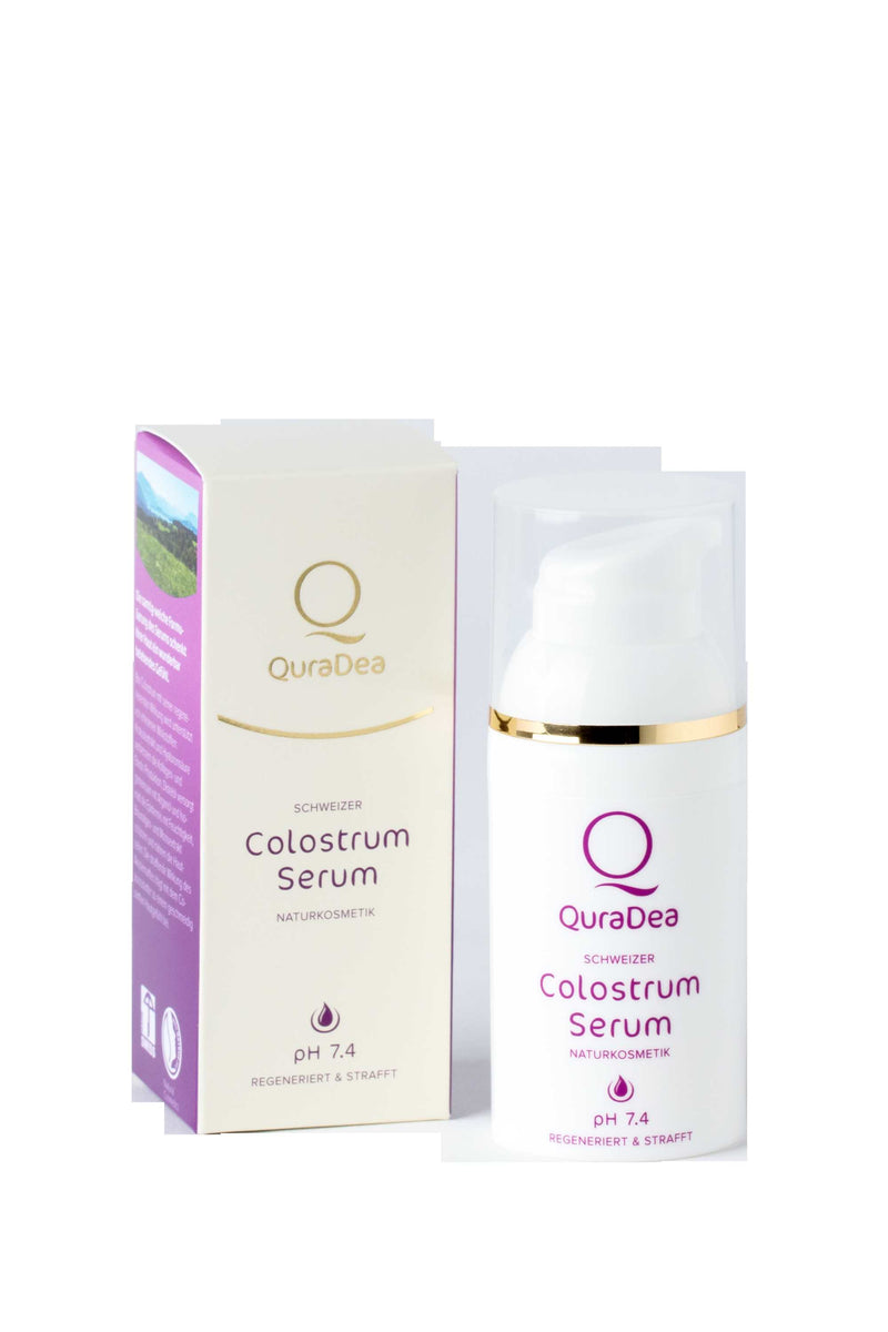 QuraDea Colostrum cleansing milk with organic colostrum for dry and sensitive skin, 100 ml.