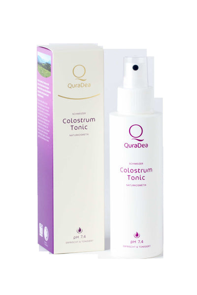 QuraDea Colostrum revitalising tonic with orange water and organic colostrum, 100 ml.