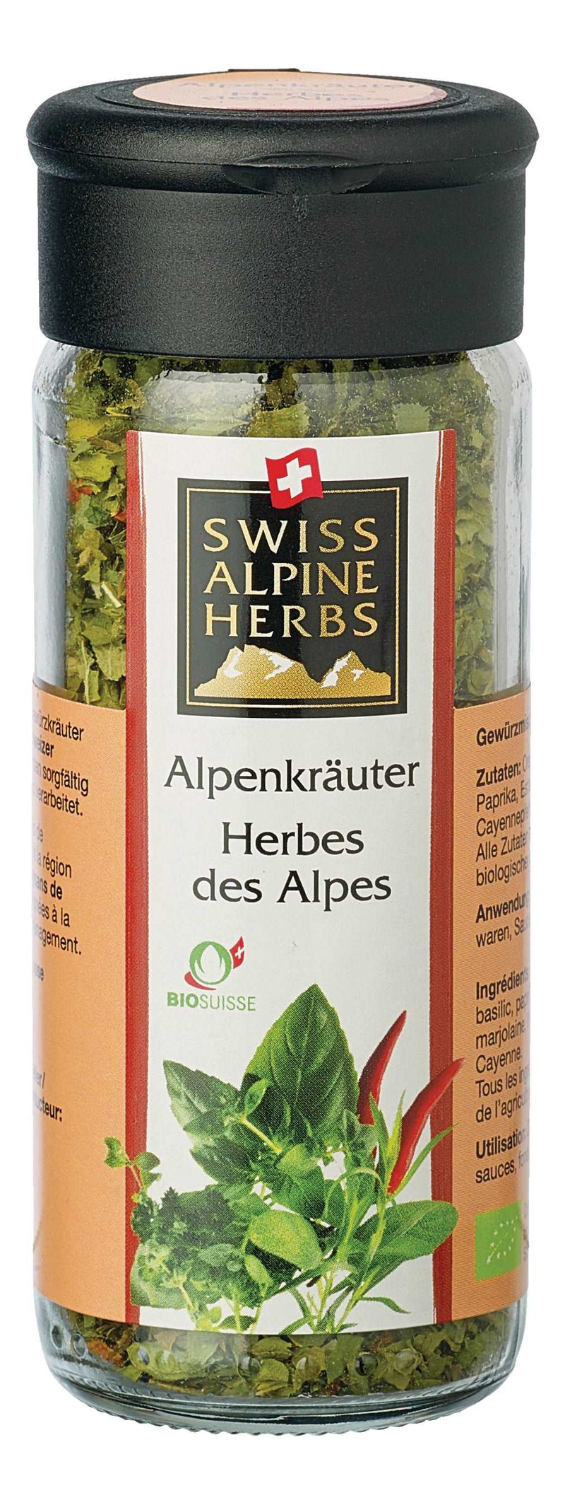 Swiss Alpine Herbs Organic Spice Blend Alpine Herbs, 12g