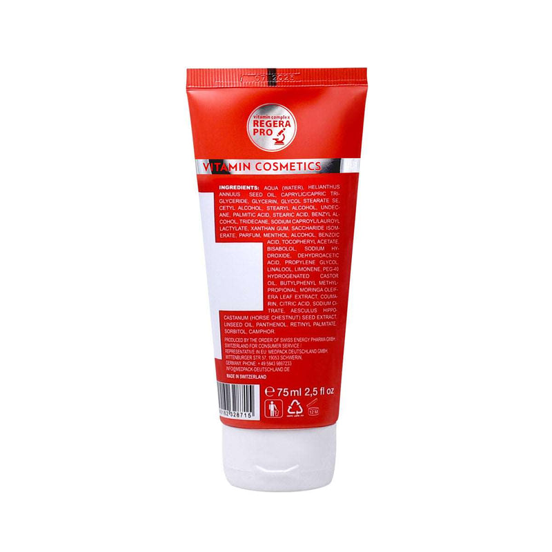 Swiss Energy, hand nourishing cream with bisabolol, menthol, omega-3,6 and vitamins, 75 ml.