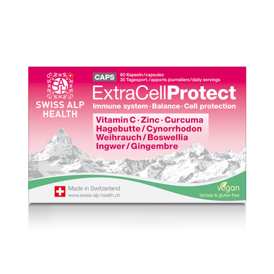 Swiss Alp Health Extra Cell vitaminkomplex för att stödja immunsystemet på cellnivå, 60 kapslar