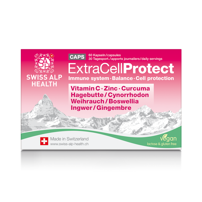 Swiss Alp Health Extra Cell Protect vitamin complex to support the immune system of the cellular level, 60 capsules