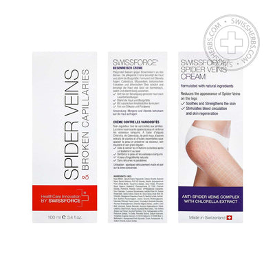 Swissforce, foot cream for spider veins, redness and rashes, 100 ml.