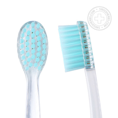 TELLO Soft toothbrush for medium-sensitive teeth and gums