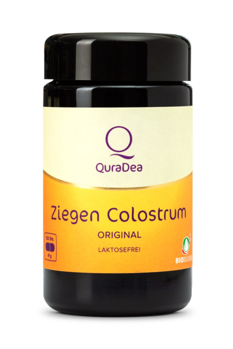 QuraDea Organic goat colostrum probiotics based on goat colostrum 120 capsules