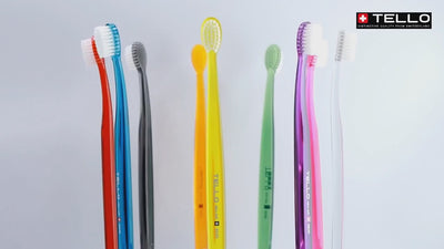 TELLO Ultra Soft tandborste för extremt känsliga tänder och irriterat tandkött