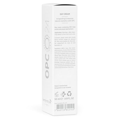 Kingnature OPC 24 Day Cream, anti-aging and nourishing cream with grape seed extract, 50 ml.
