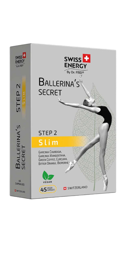 Swiss Energy, il programma segreto di perdita di peso in tre fasi di Ballerina, Disintossicazione fase 1, 14 capsule vegetali