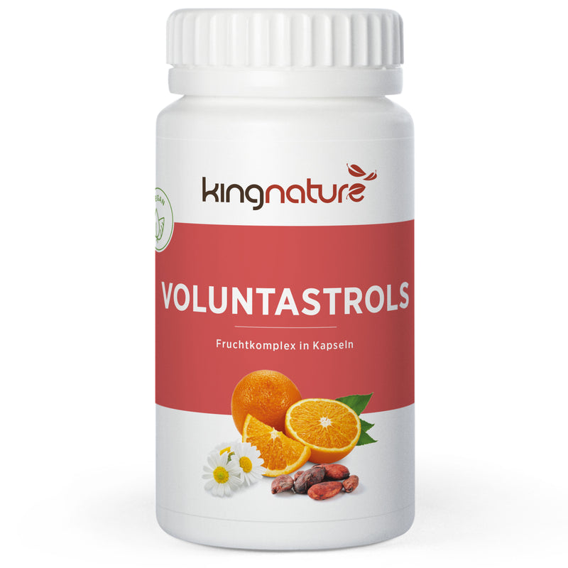 Kingnature Voluntastrols, herbal extracts from citrus and chamomile for immune system support, 60 capsules
